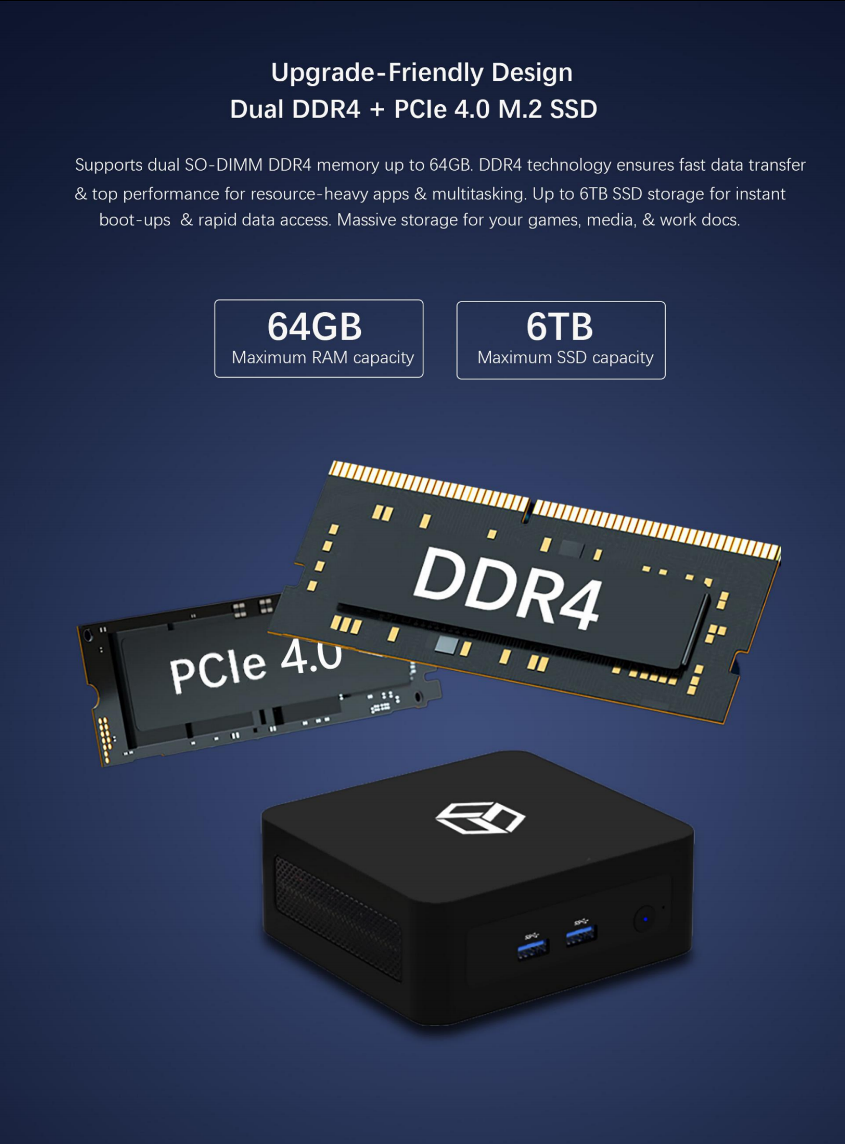 Q2-12450 Ram storage