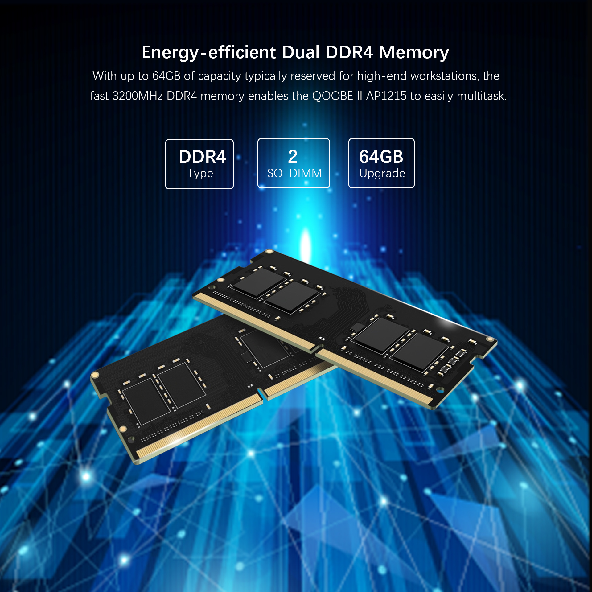 QOOBE II AP1215 Mini PC - Intel® Core™ i3-1215U Processor, 16GB Ram, 512GB SSD, Windows 11 Pro - Image 6