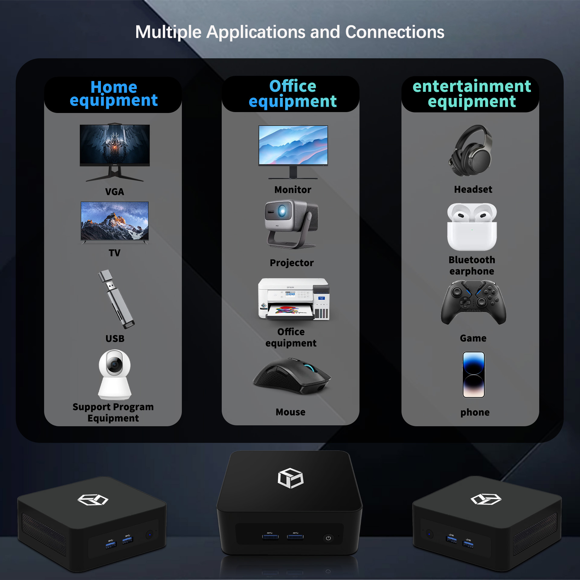 QOOBE II AP1215 Mini PC - Intel® Core™ i3-1215U Processor, 16GB Ram, 512GB SSD, Windows 11 Pro - Image 7