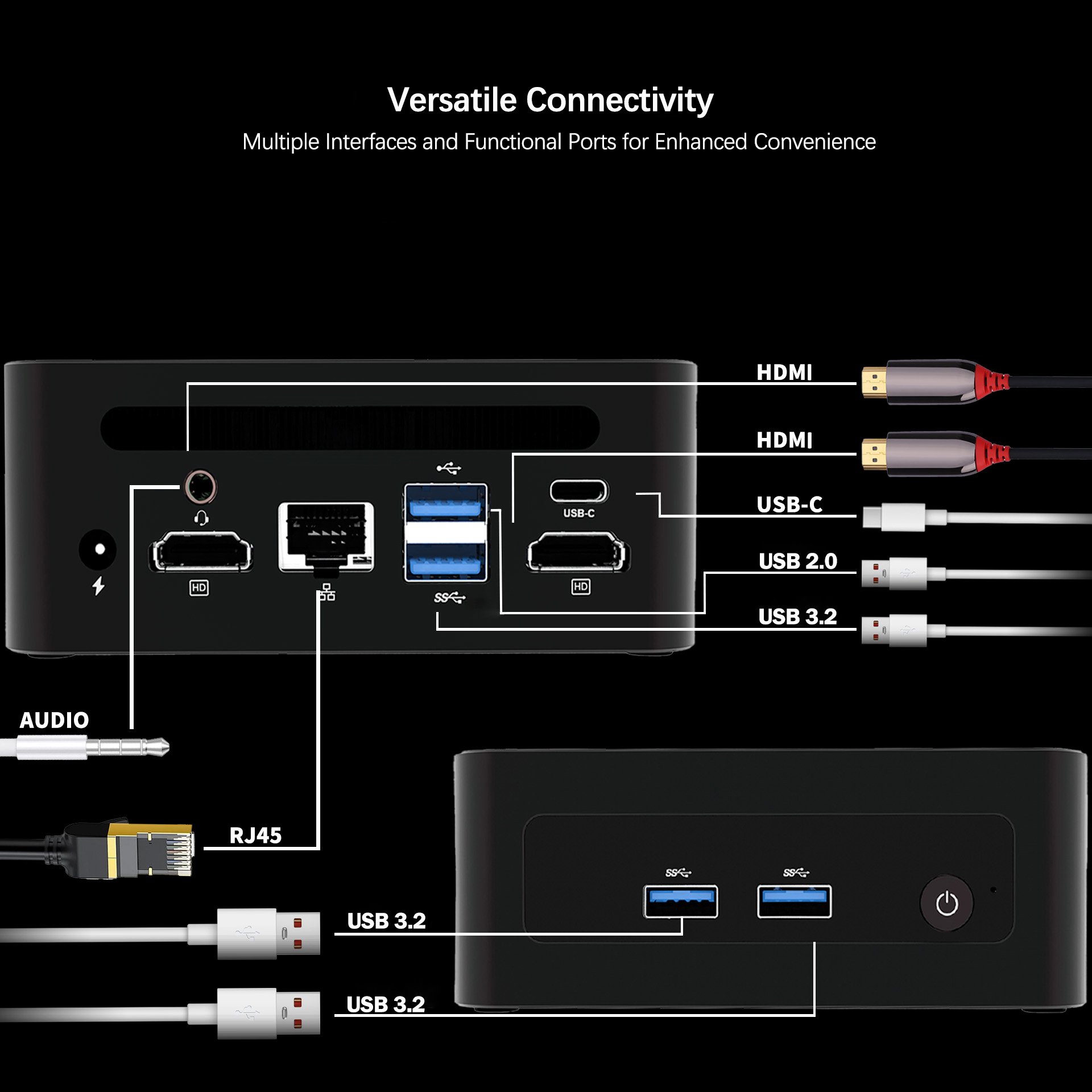 QOOBE II AP1215 Mini PC - Intel® Core™ i3-1215U Processor, 16GB Ram, 512GB SSD, Windows 11 Pro - Image 9