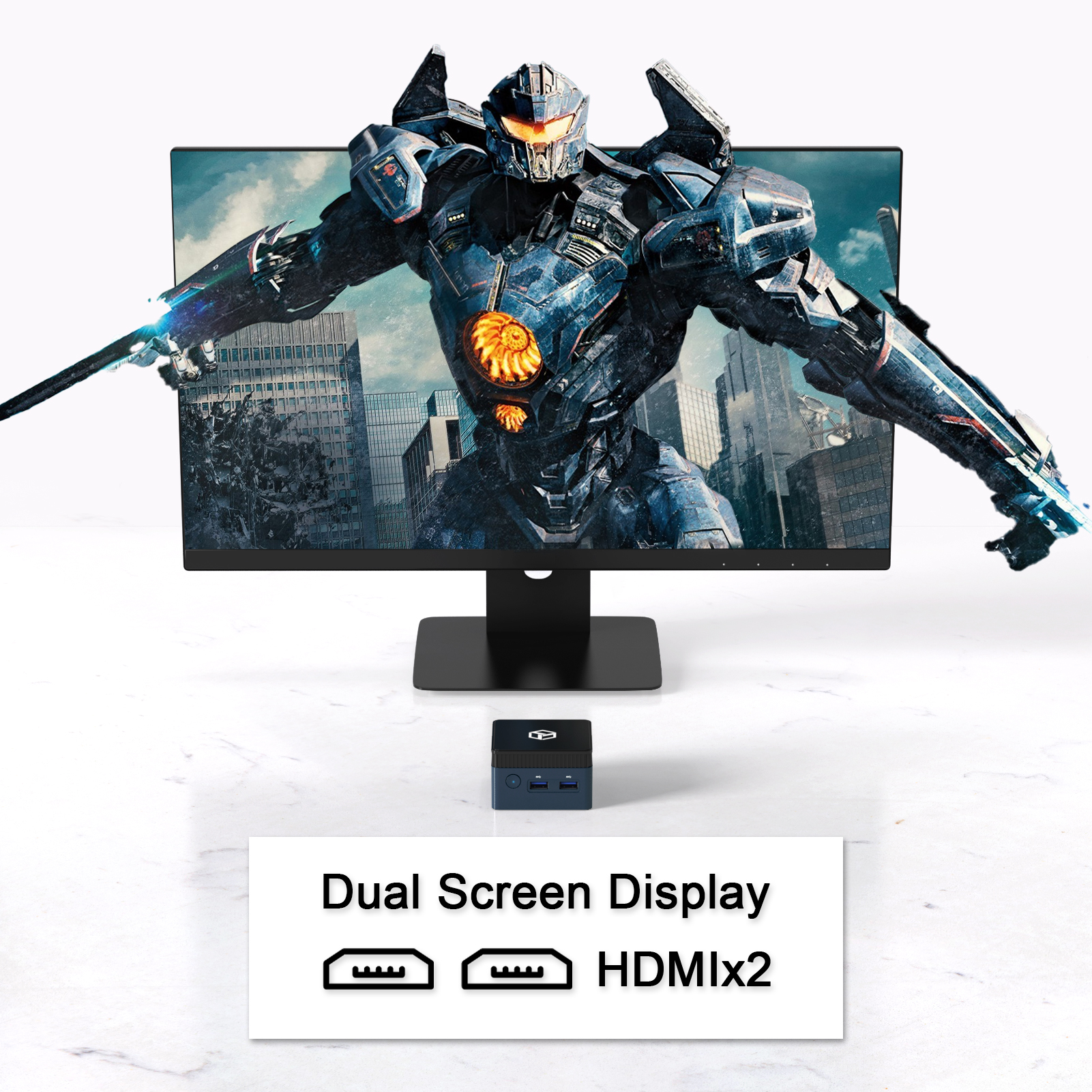 QOOBE I ANN100 2Display